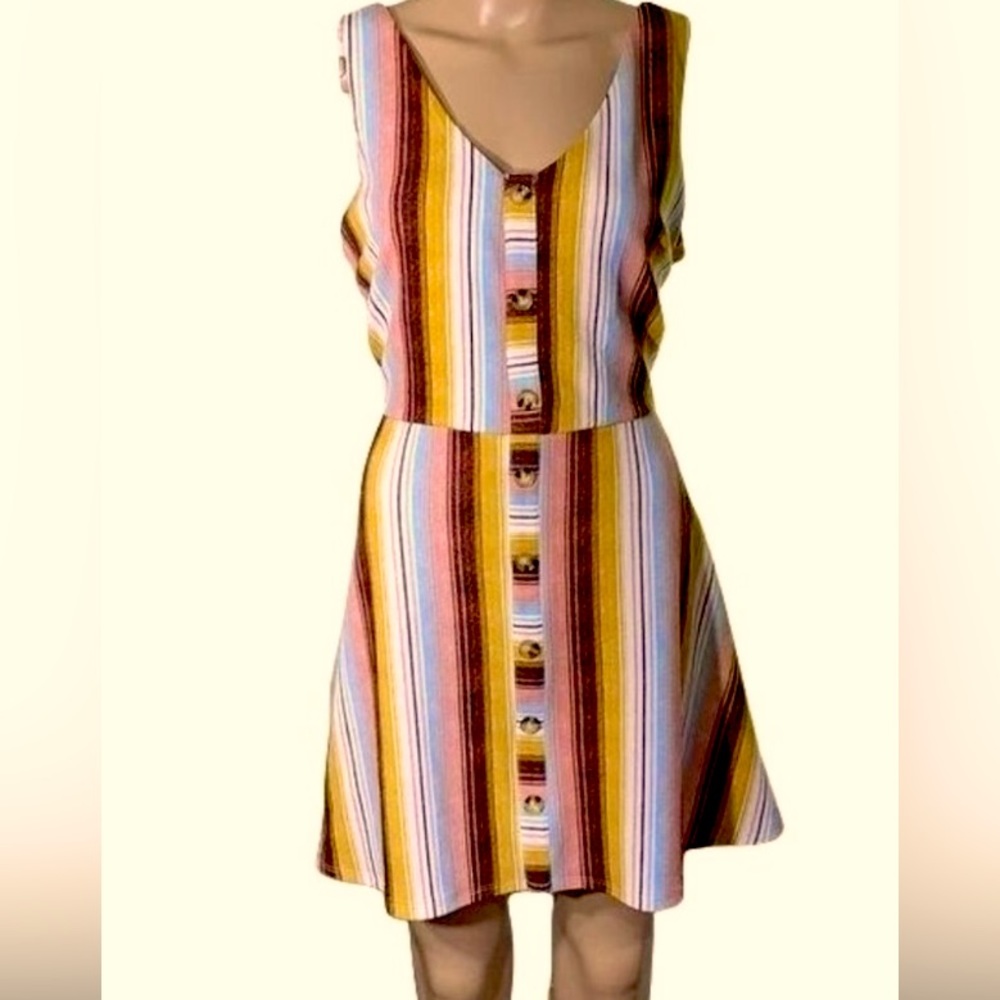 Retro striped sundress the pictures do not do it justice.